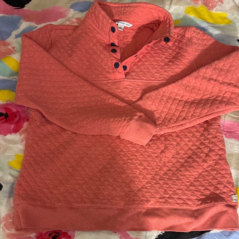 Southern Tide 1/4 button sweatshirt